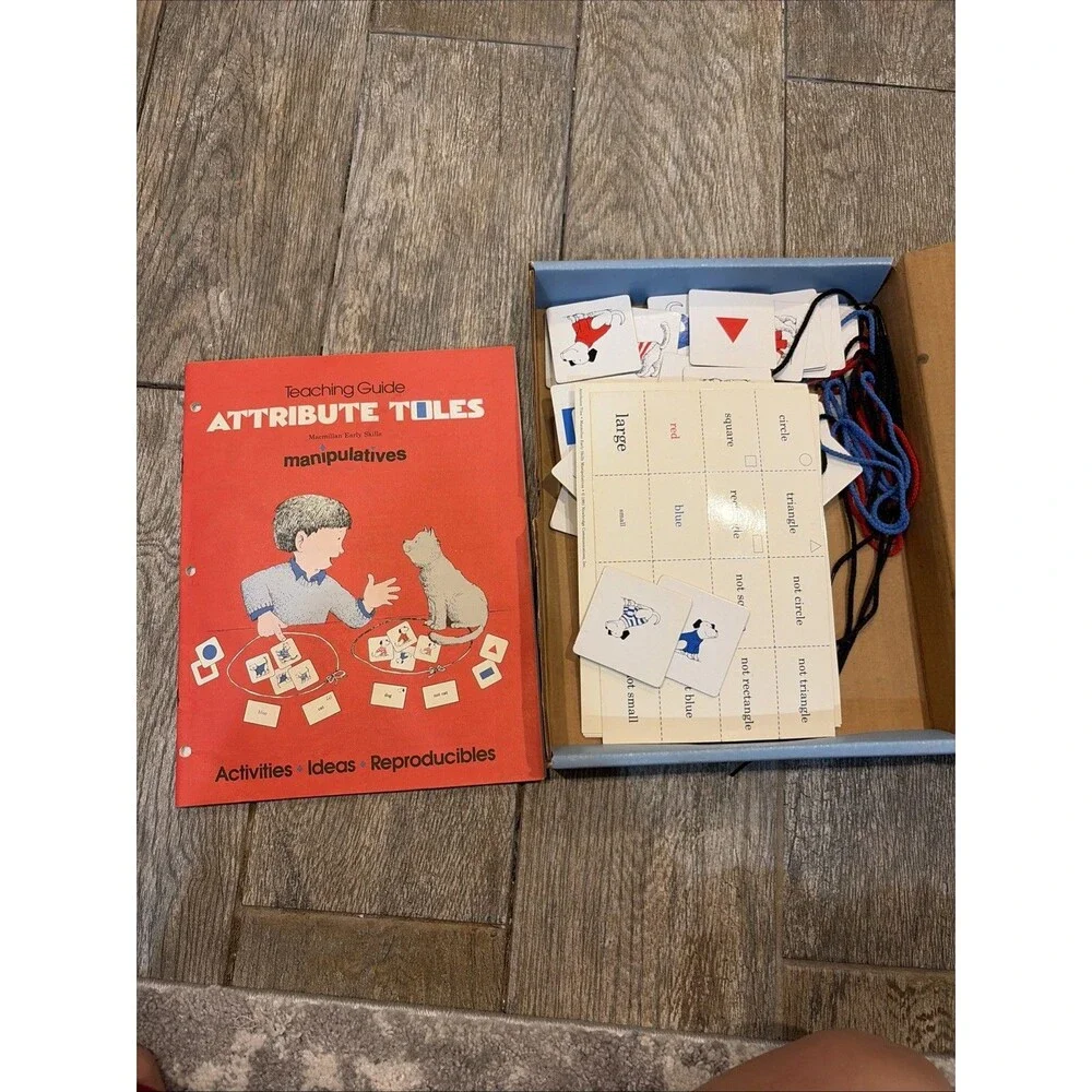 Macmillan Early Skills Manipulatives Educational Sets Lot Of 7
